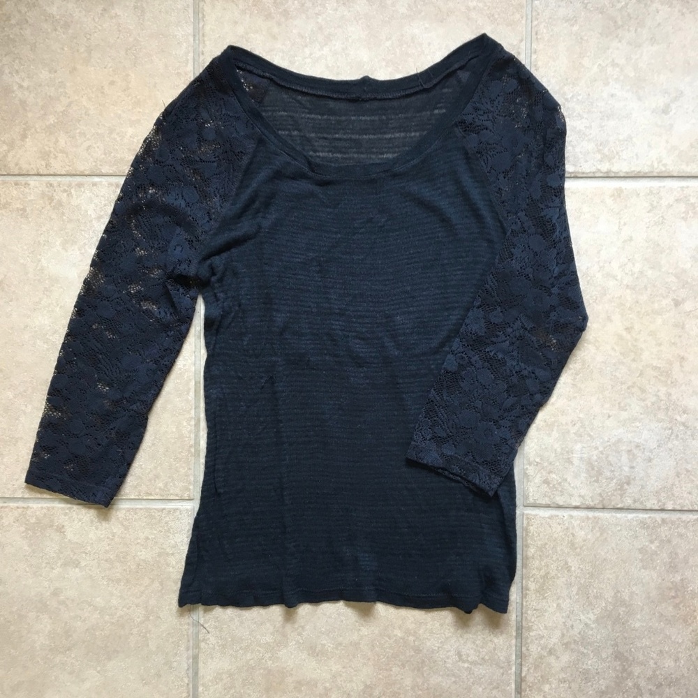 Urban Outfitters lace long sleeve top